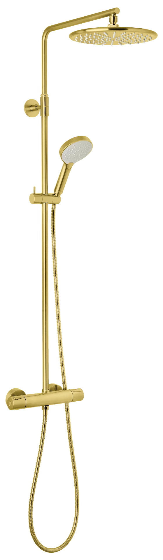 NRF4450691 - Silhouet takdusjsett, børstet messing - 