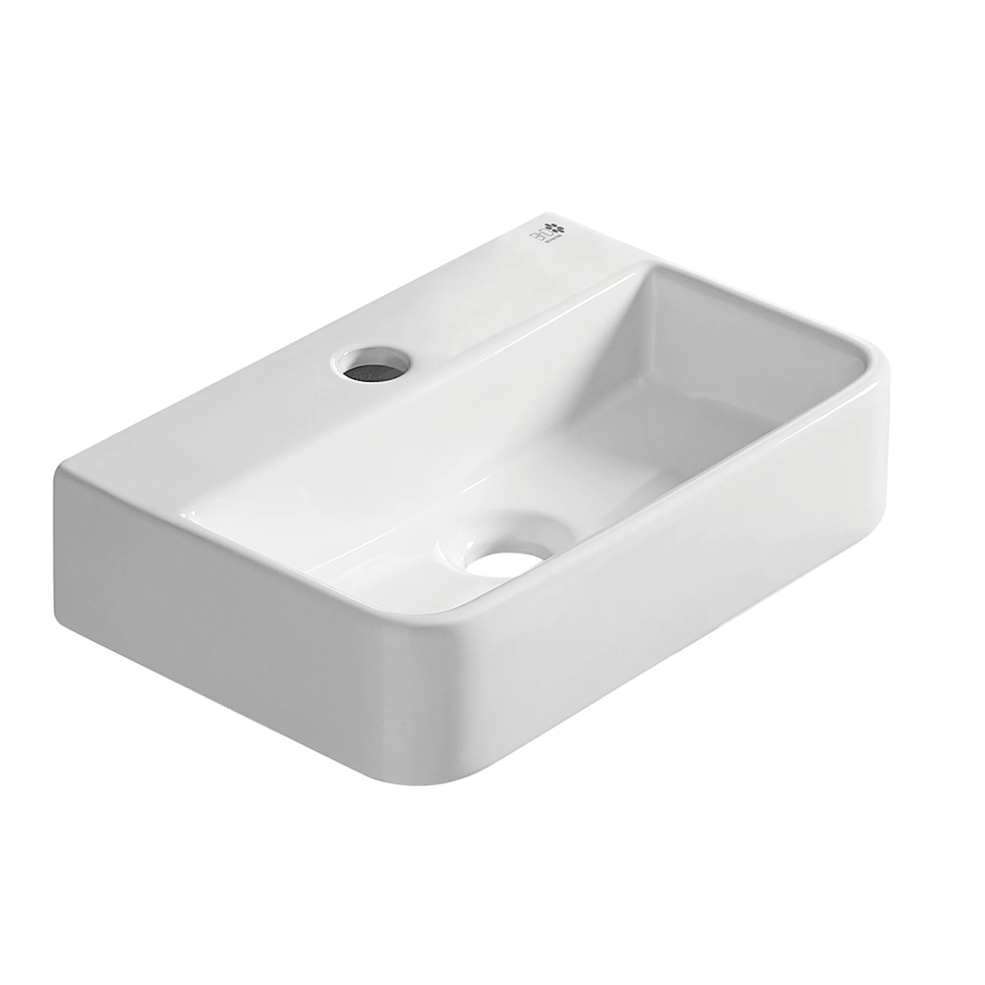 NRF1428831 - Zamora vegghengt porselensservant - 